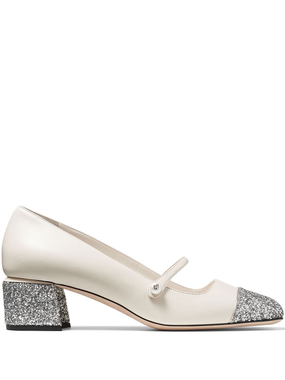 Shop Jimmy Choo Pumps Elisa 45mm In Argento