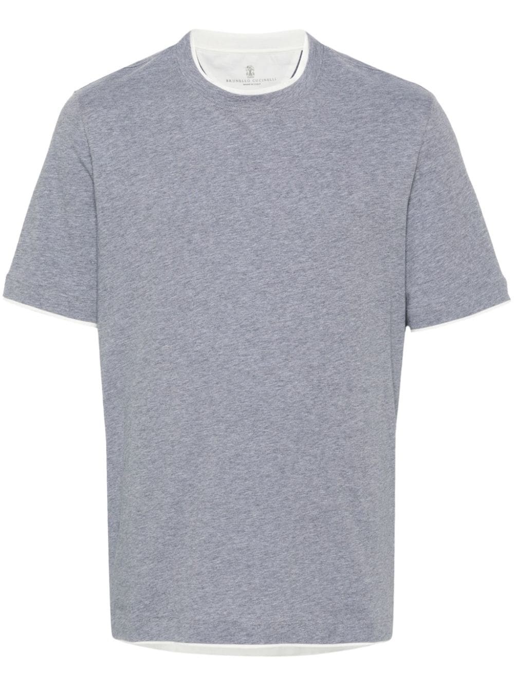 Shop Brunello Cucinelli T-shirt In Grigio