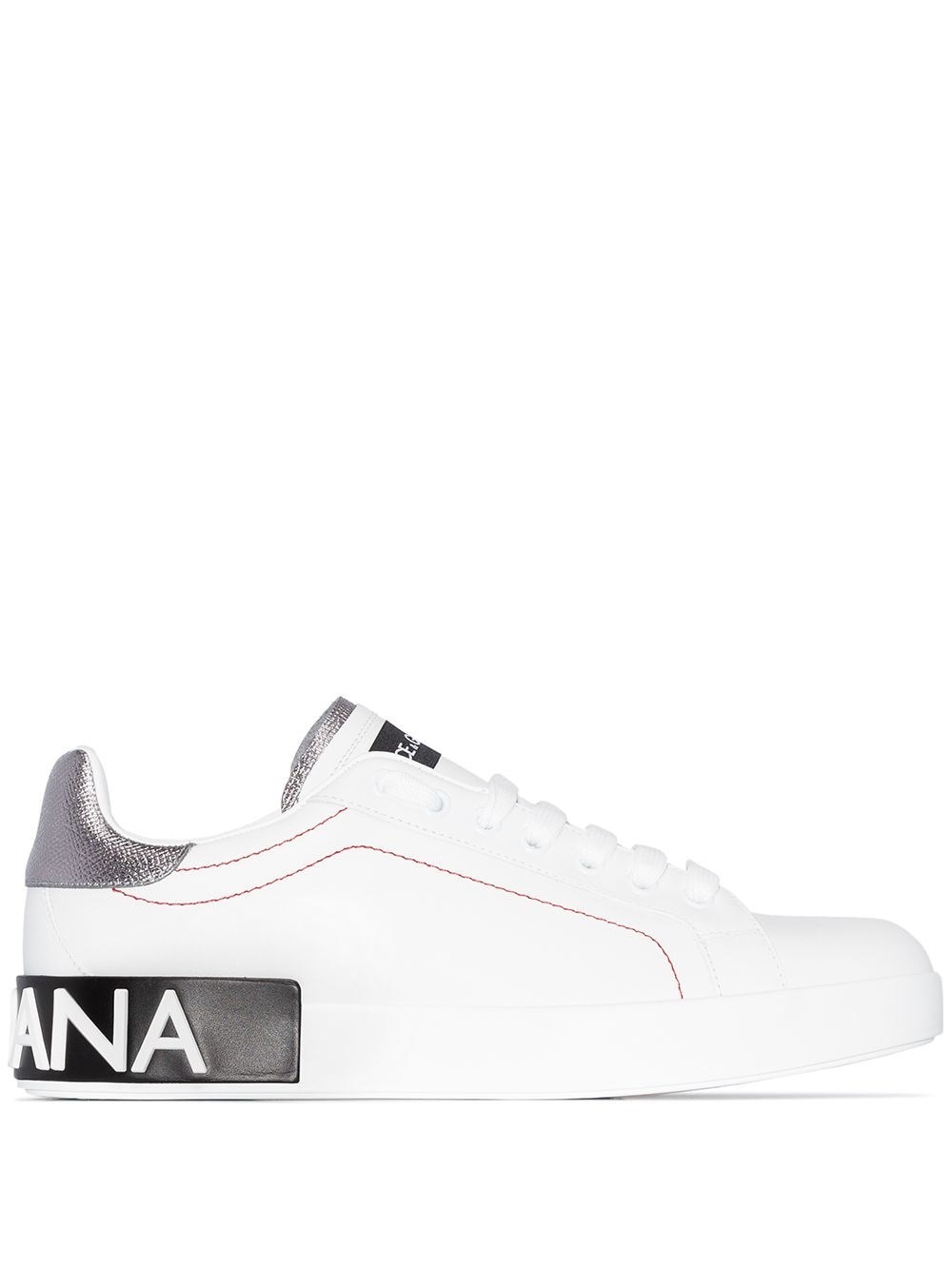 Shop Dolce & Gabbana Sneakers Portofino In Bianco