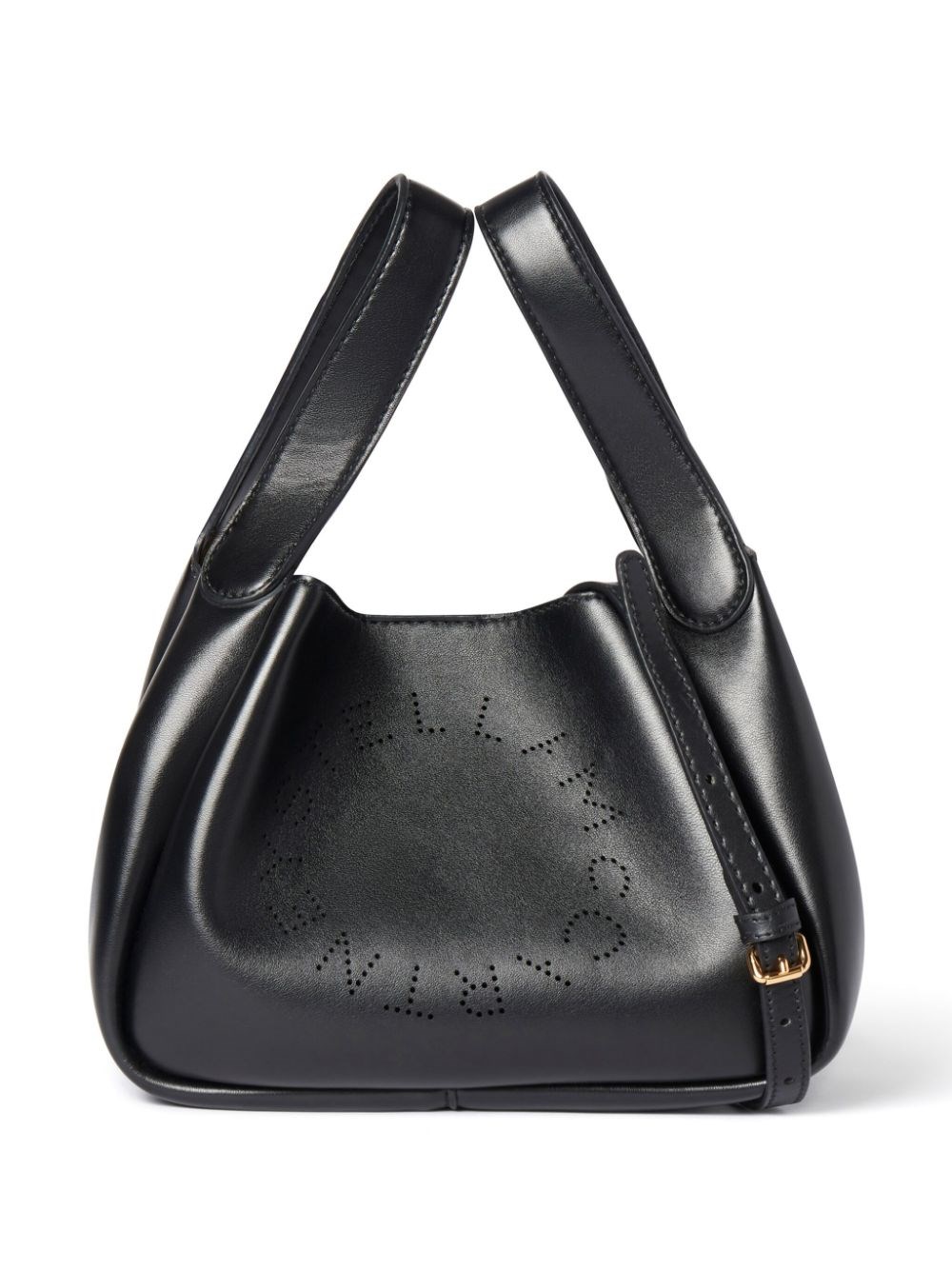 Shop Stella Mccartney Borsa Tote Stella Logo In Nero