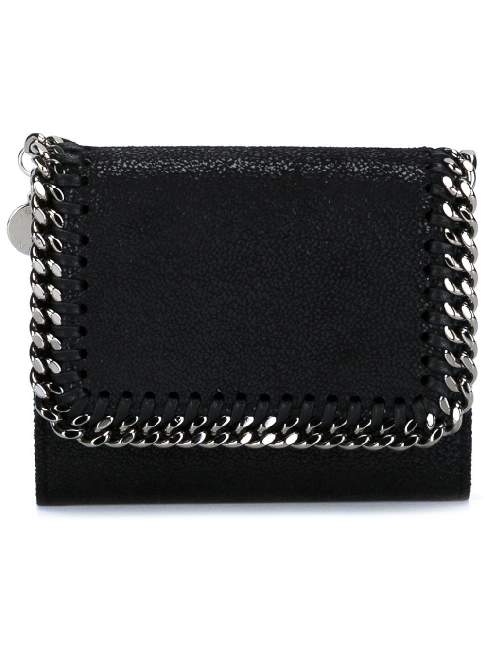 Shop Stella Mccartney Portafoglio Falabella Piccolo In Nero