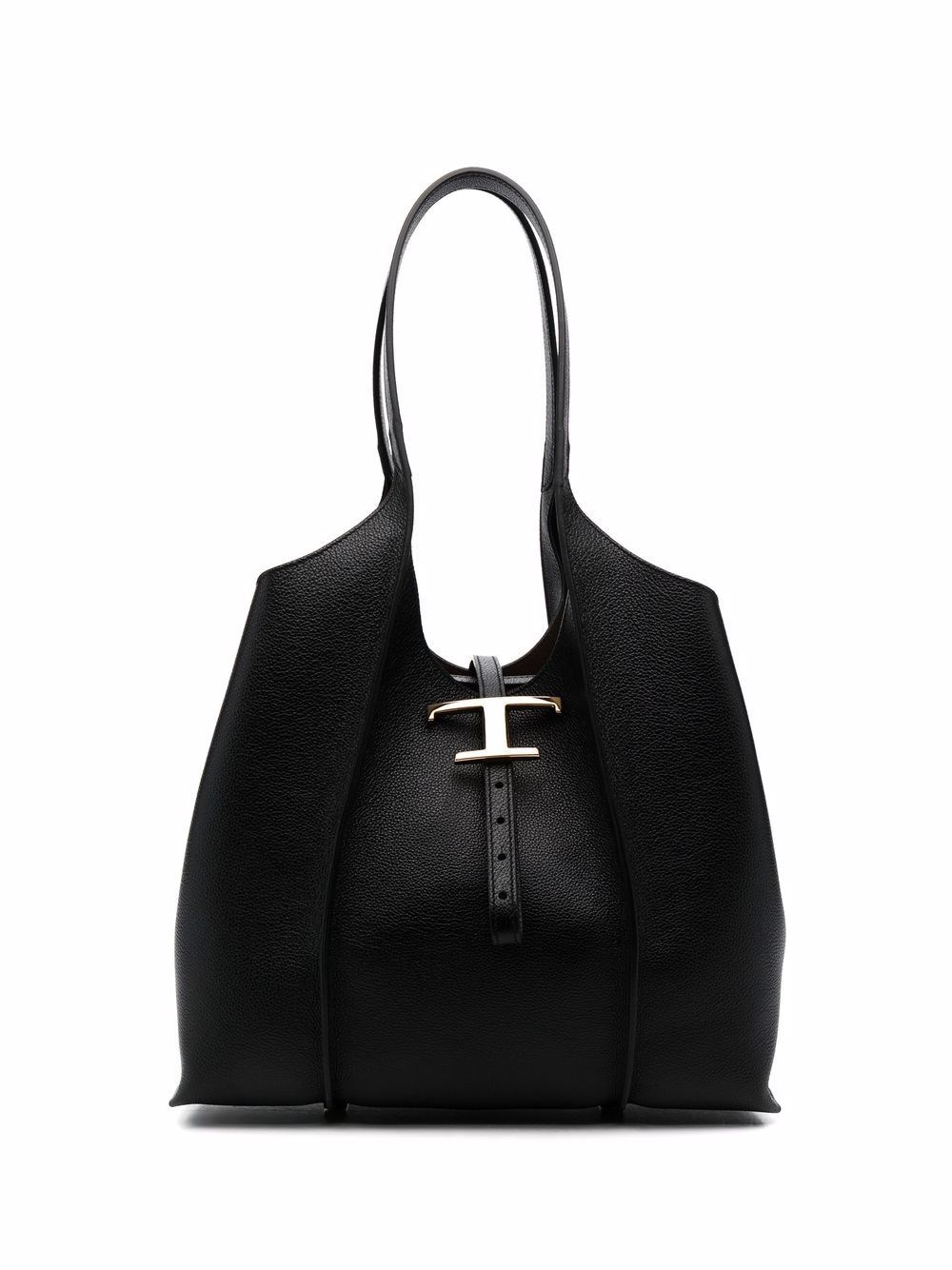 Shop Tod's Borsa Shopper Timeless In Nero