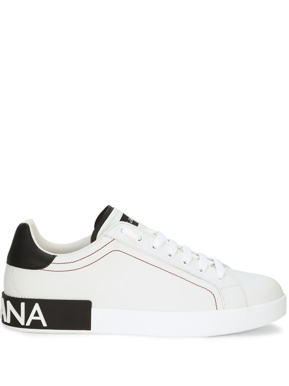 Shop Dolce & Gabbana Sneakers Con Applicazione Logo In Bianco