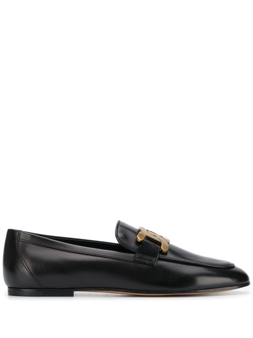 Shop Tod's Mocassini Kate In Pelle In Nero