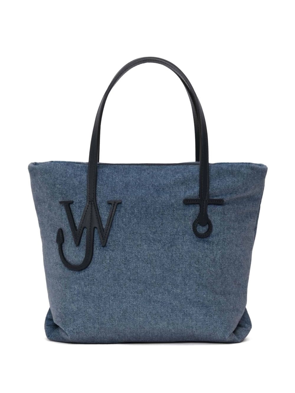 Shop Jw Anderson Borsa Tote Anchor Piccola In Blu