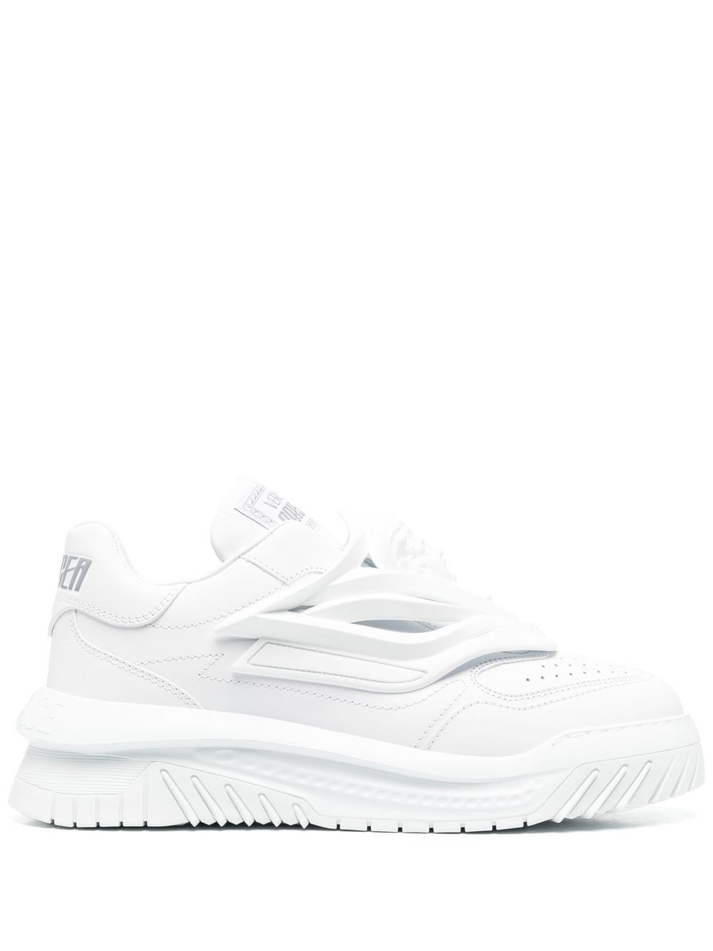 Shop Versace Sneakers Odissea In Bianco