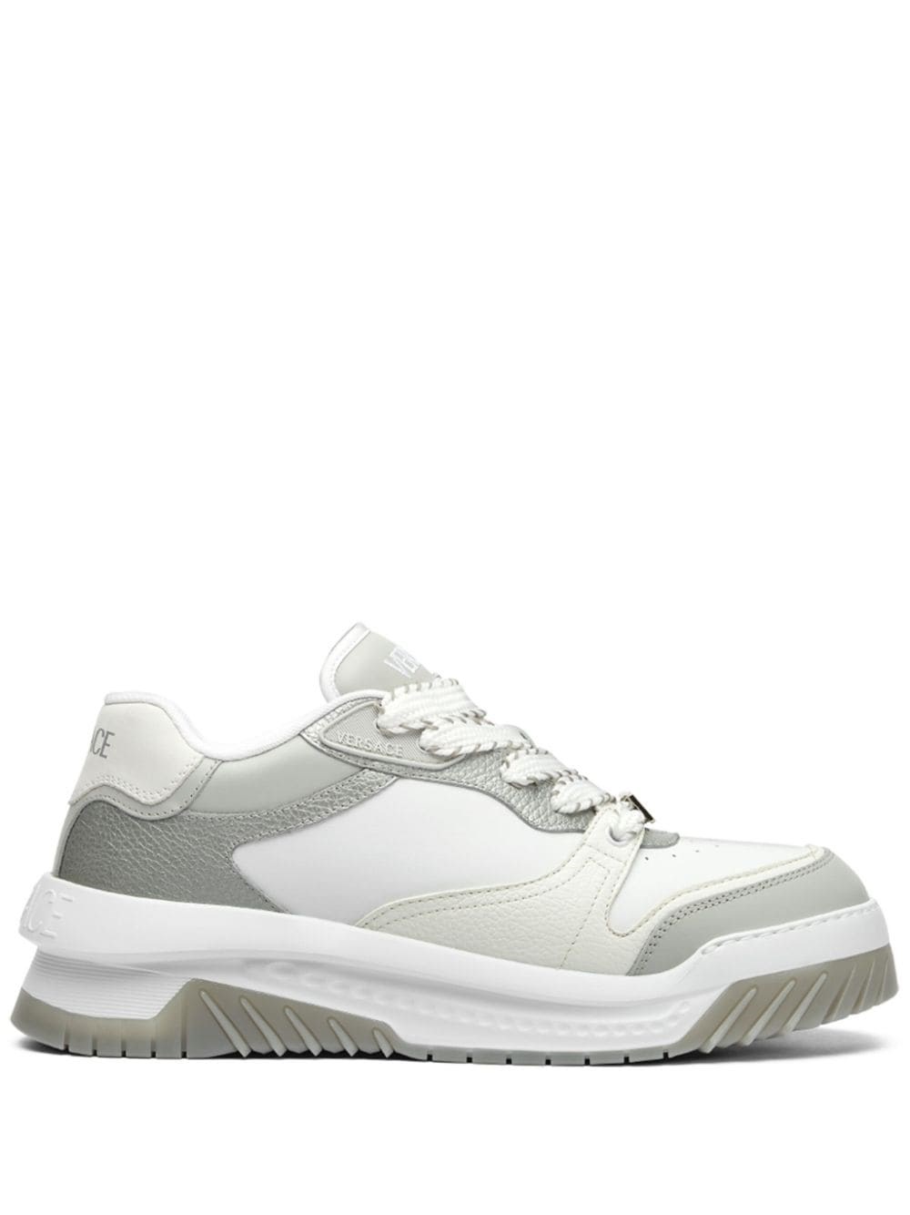 Shop Versace Sneakers Odissea In Grigio