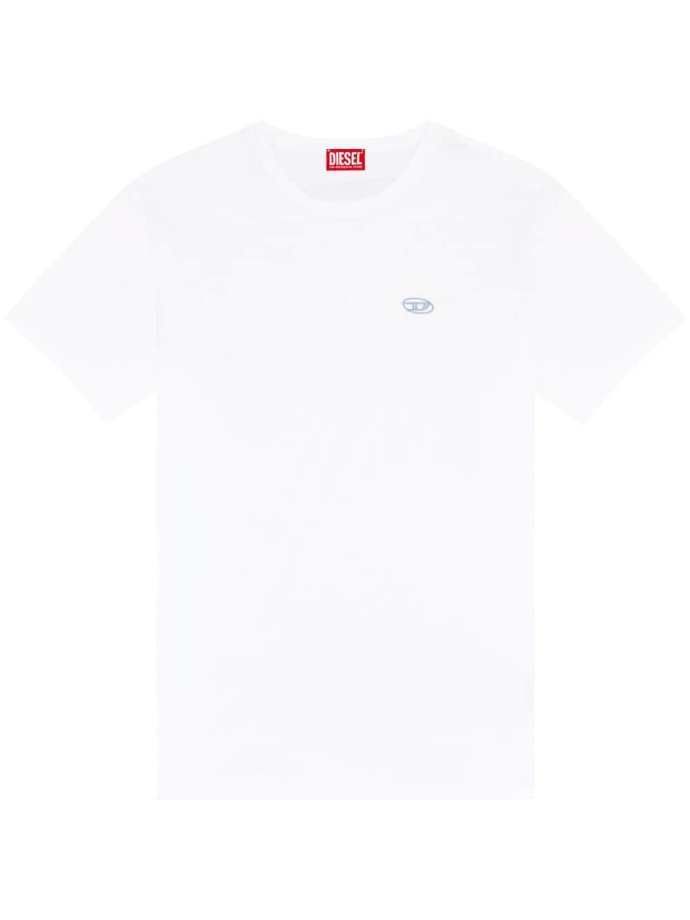 Shop Diesel T-shirt T-boxt-k18 In Bianco