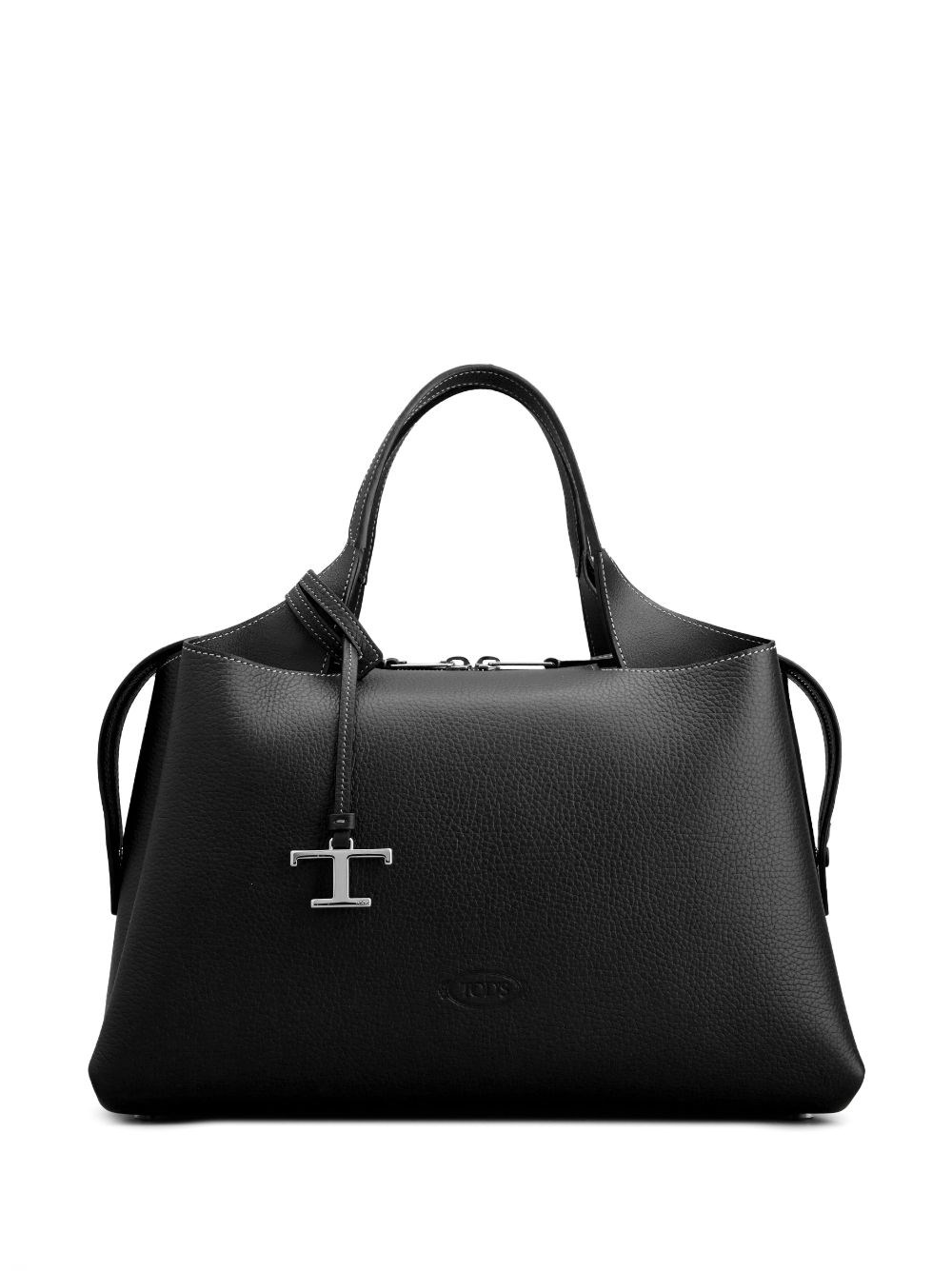 Shop Tod's Borsa A Spalla Con Applicazione In Nero