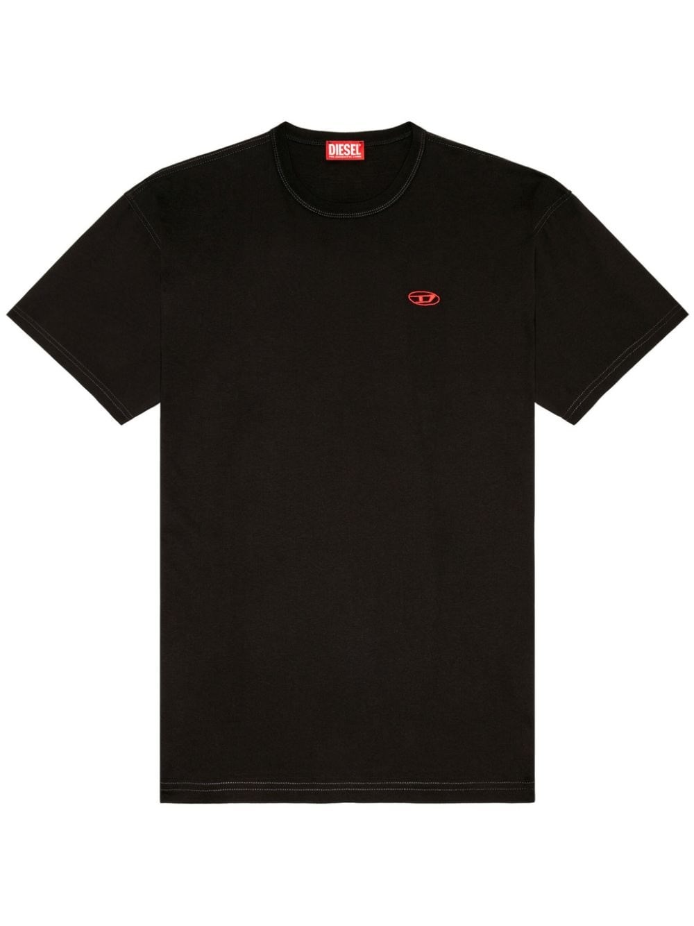 Shop Diesel T-shirt T-boxt-k18 In Nero