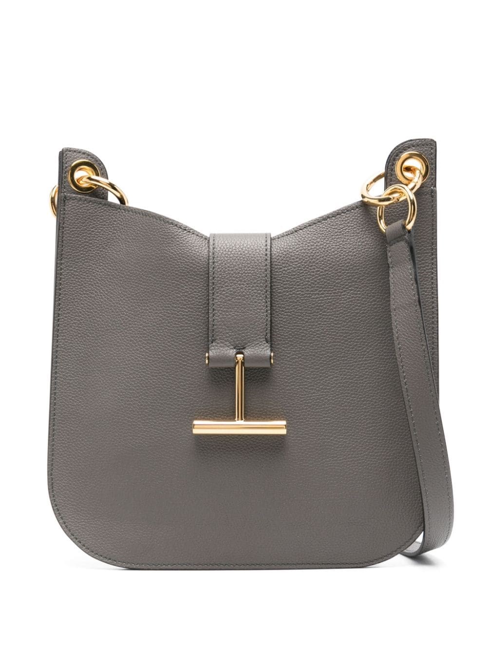 Shop Tom Ford Borsa A Spalla Tara Piccola In Grigio