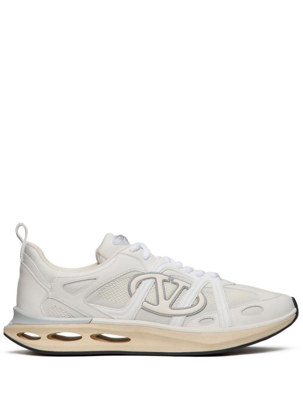 Shop Valentino Garavani Sneakers Vlogo Easyjog Con Desig In Bianco