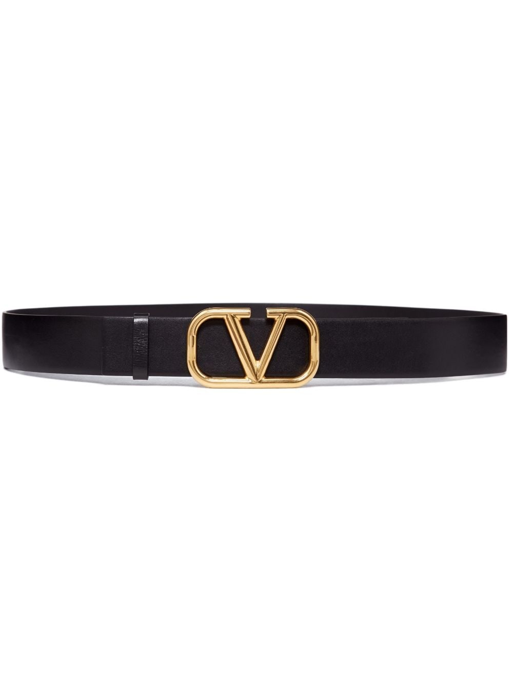 Shop Valentino Garavani Cintura Vlogo Signature 40mm In Nero