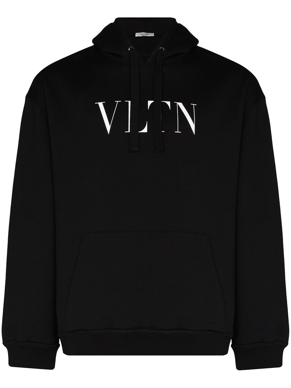 Shop Valentino Garavani Felpa Vltn Con Logo In Nero