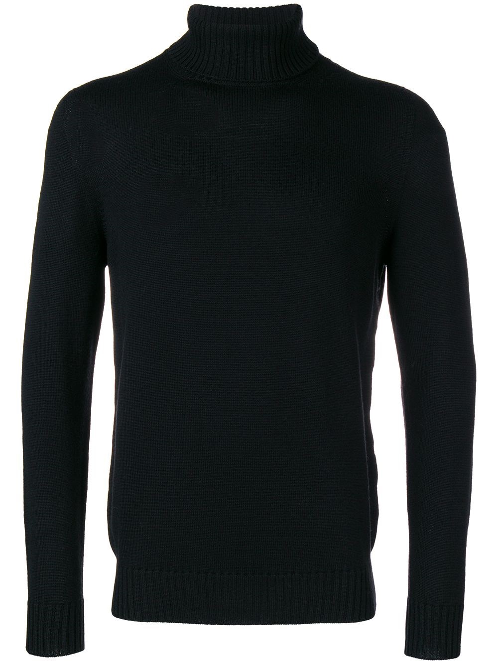 Shop Drumohr Maglione A Collo Alto In Nero