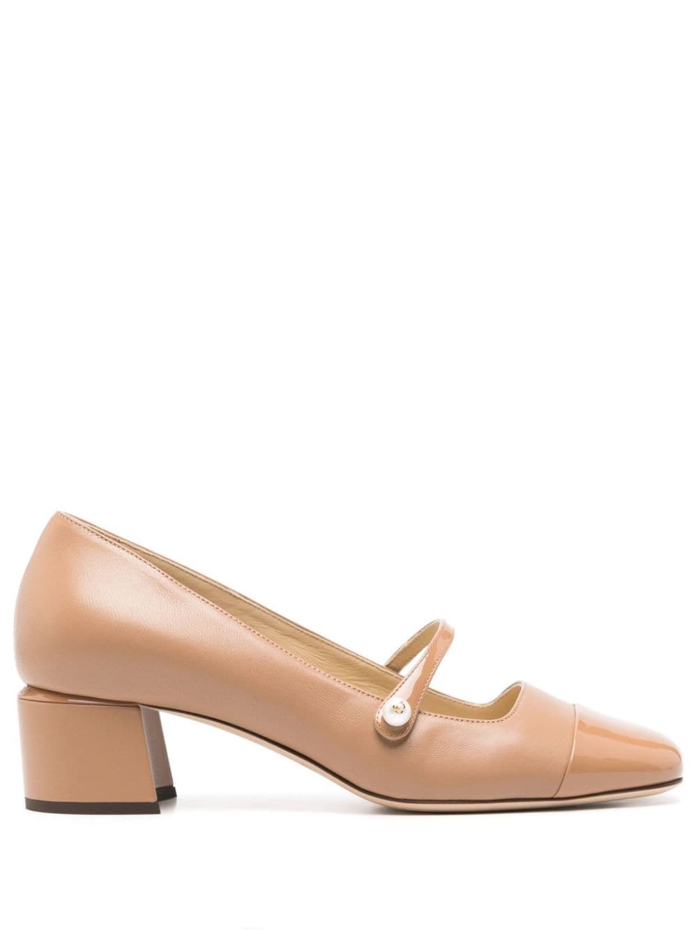 Shop Jimmy Choo Pumps Elisa 45mm In Marrone