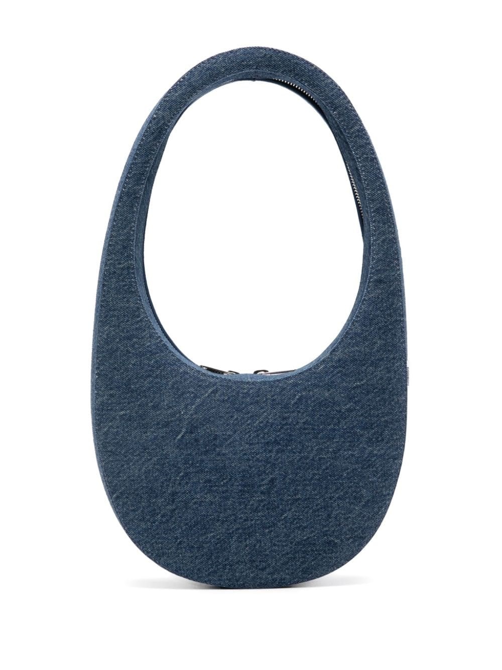 Shop Coperni Borsa Tote Swipe In Blu