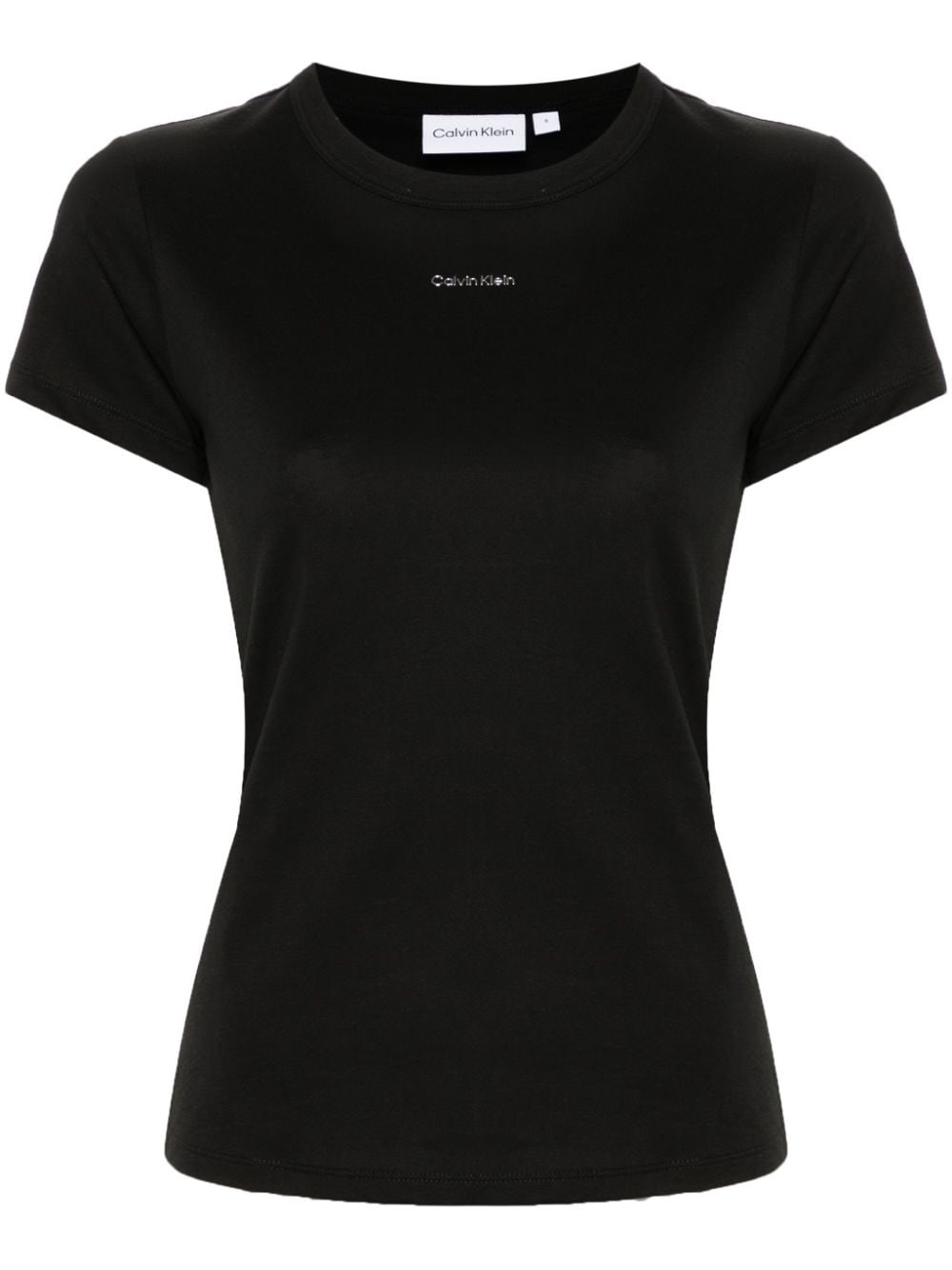 Shop Calvin Klein T-shirt Con Logo In Nero