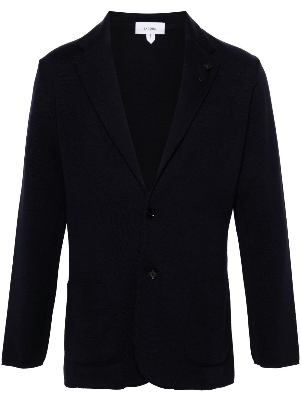 Shop Lardini Blazer Monopetto In Nero