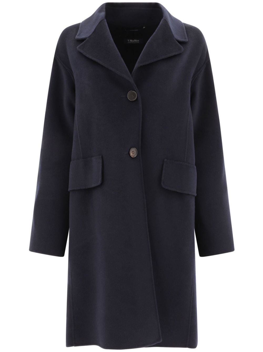 Shop 's Max Mara Max Mara Cappotto Monopetto In Blu