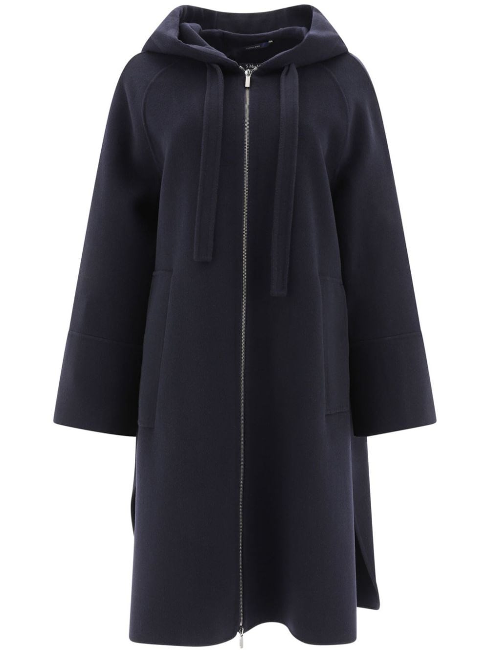 Shop 's Max Mara Max Mara Cappotto Felpi In Blu