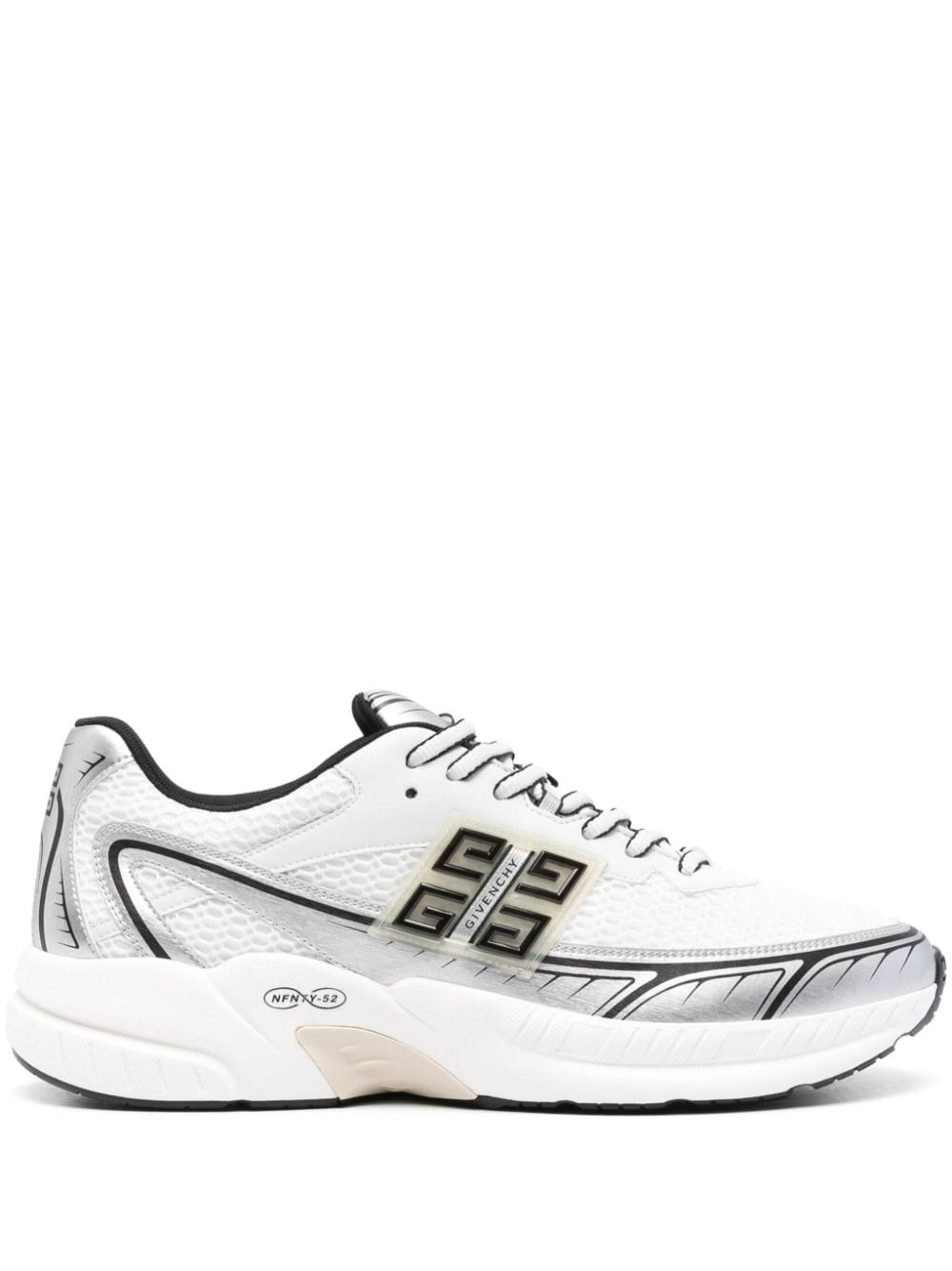 Shop Givenchy Sneakers Nfnty-52 In Bianco