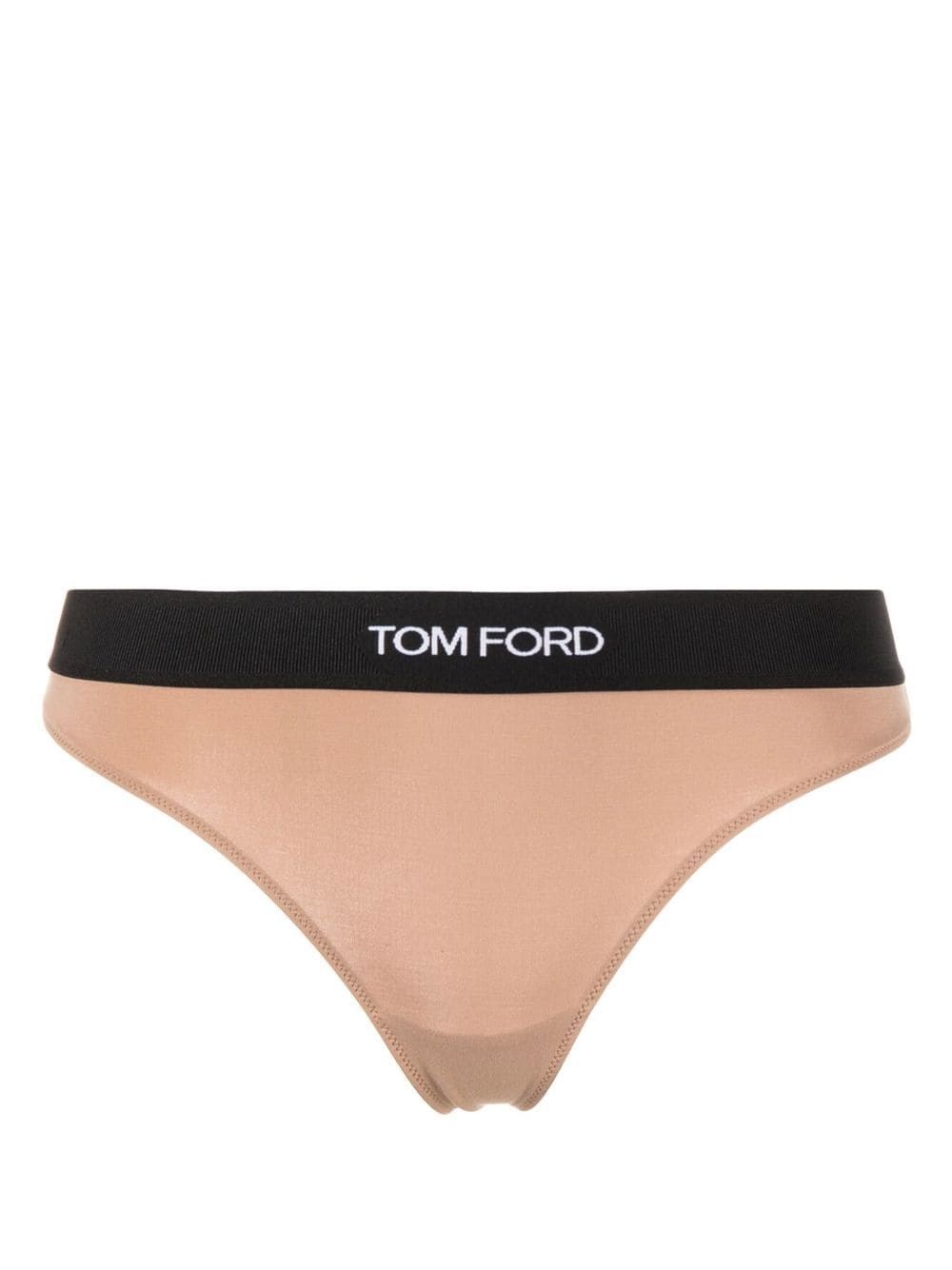 Shop Tom Ford Perizoma Con Logo In Rosa