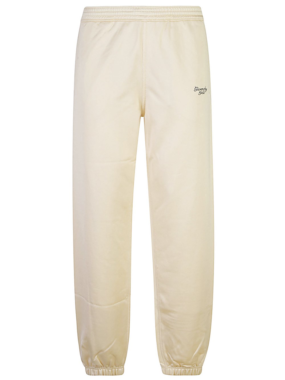 Shop Givenchy Joggers Con Ricamo In Bianco