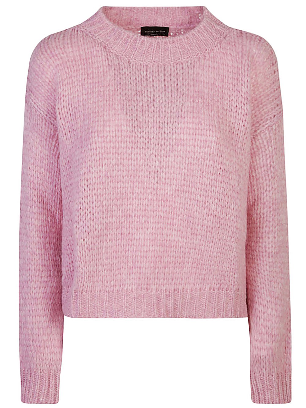 Shop Roberto Collina Maglione In Alpaca In Rosa