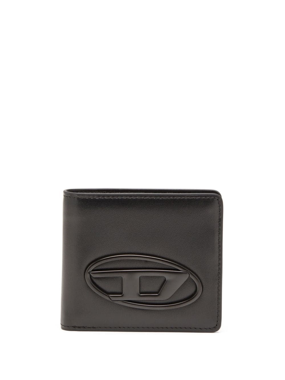 Shop Diesel Portafoglio Bi-fold Holi-d In Nero