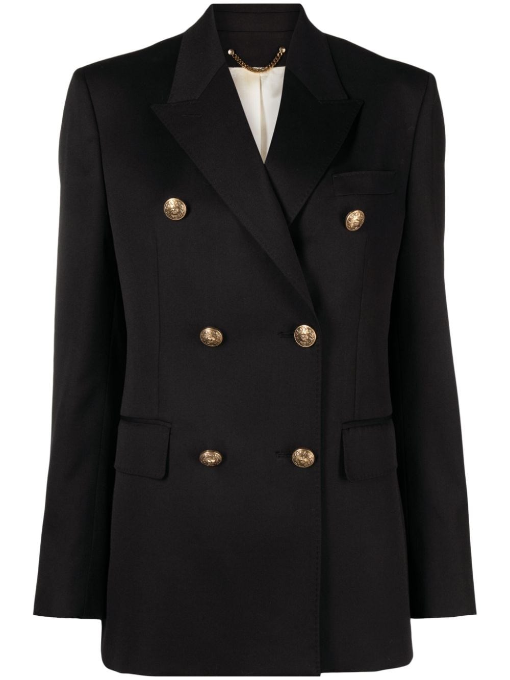 Shop Golden Goose Blazer Doppiopetto In Nero