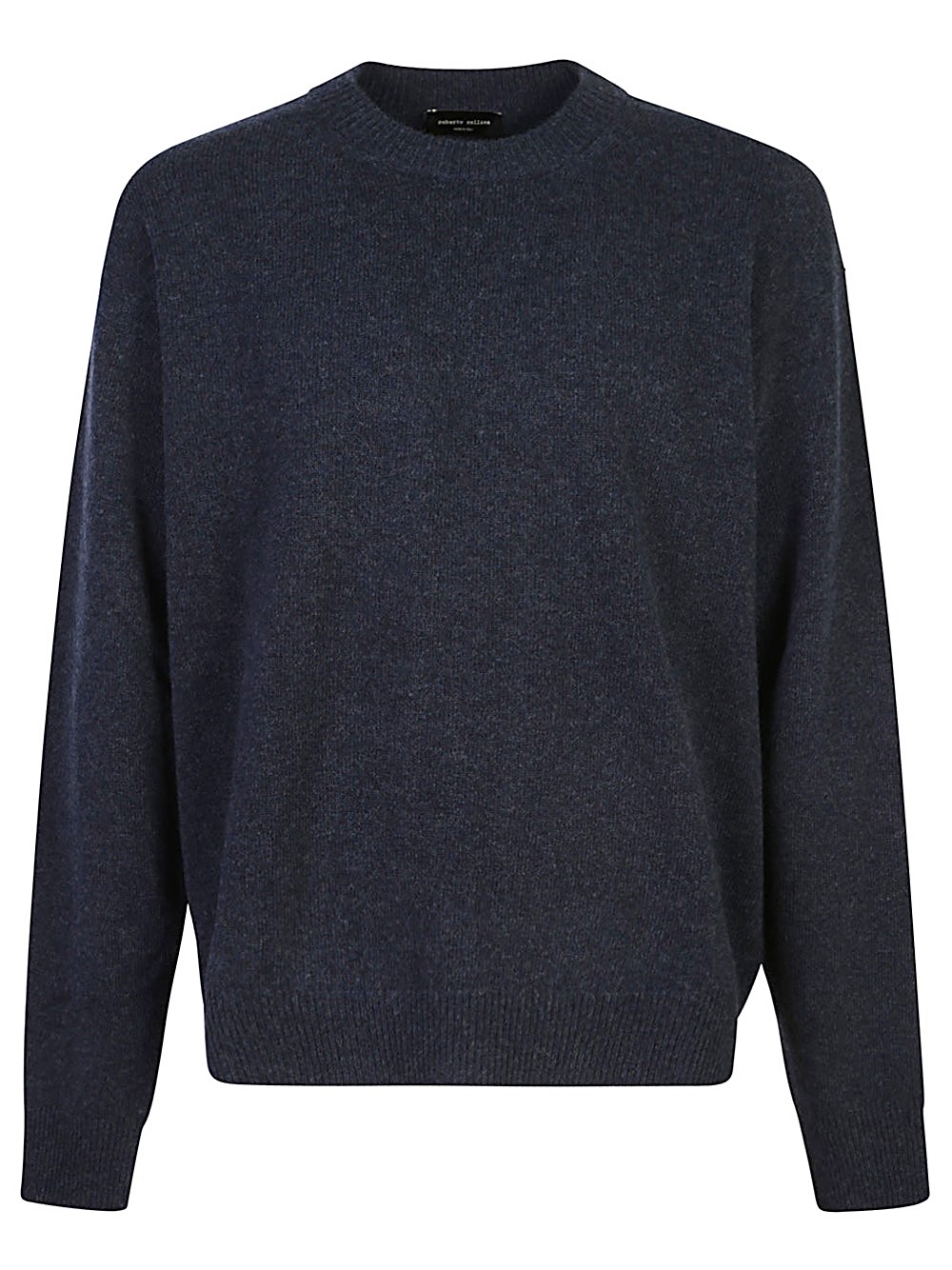 Shop Roberto Collina Maglione Girocollo In Blu