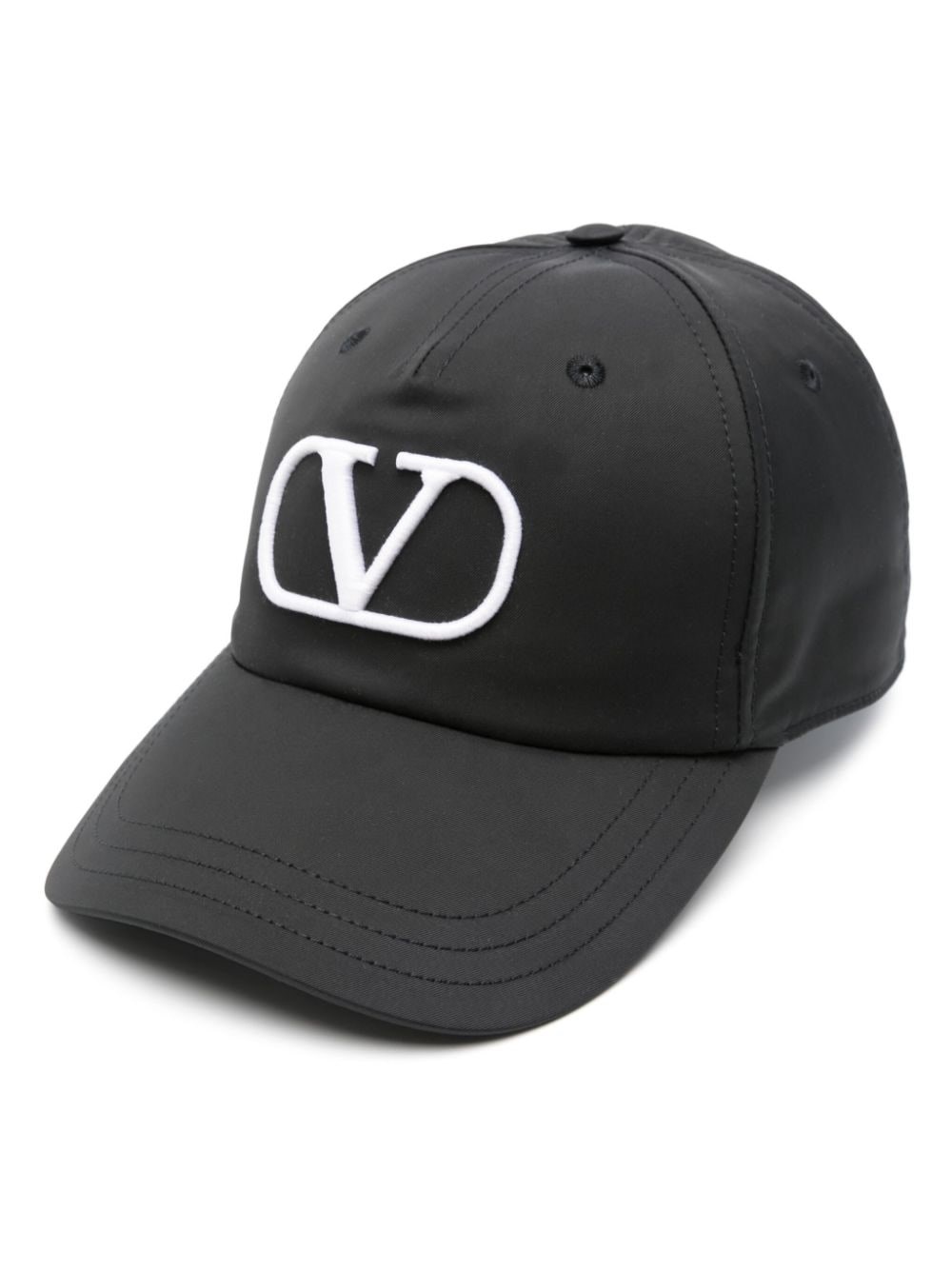 Shop Valentino Garavani Cappello Da Baseball Vlogo Signa In Nero