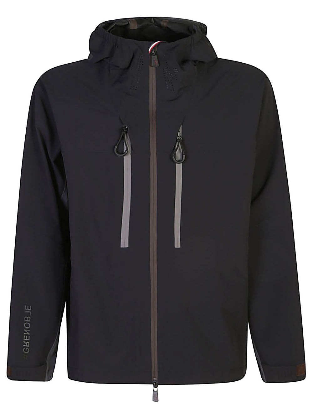 Shop Moncler Giacca Shell Con Cappuccio Orden In Nero