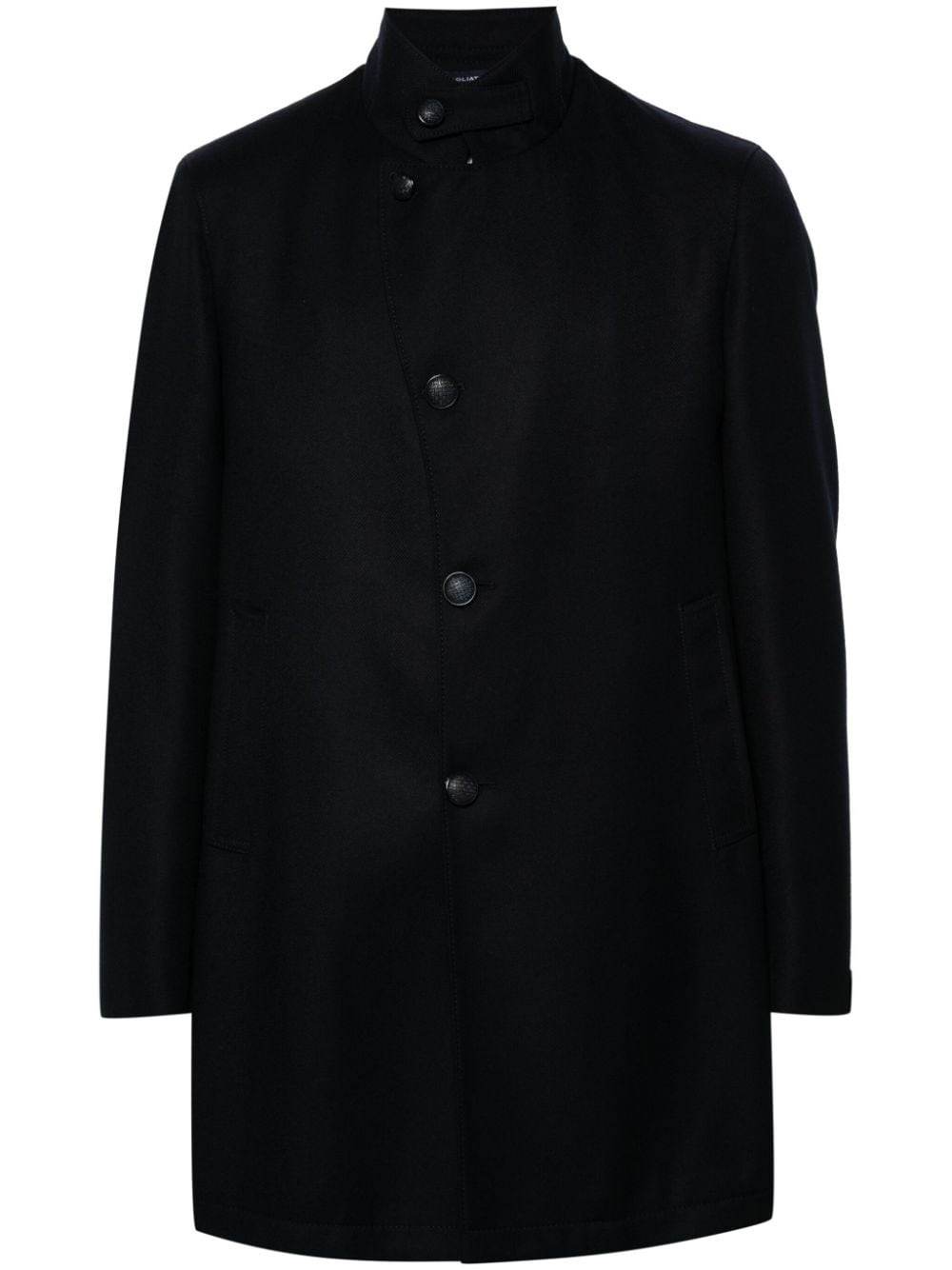 Shop Tagliatore Cappotto Gordon In Blu