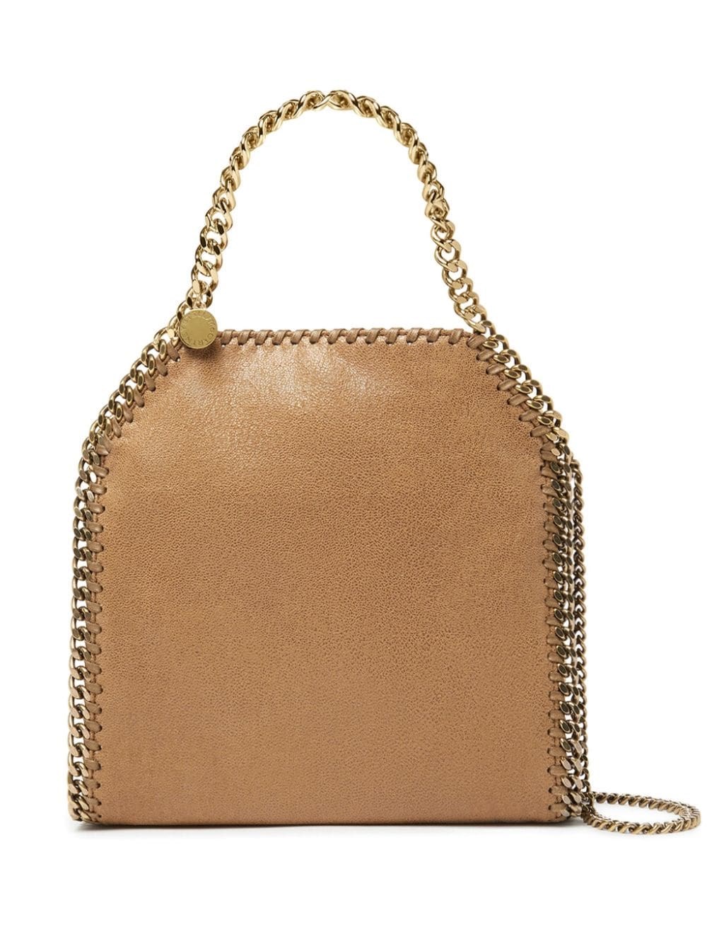 Shop Stella Mccartney Borsa Tote Falabella Mini In Marrone