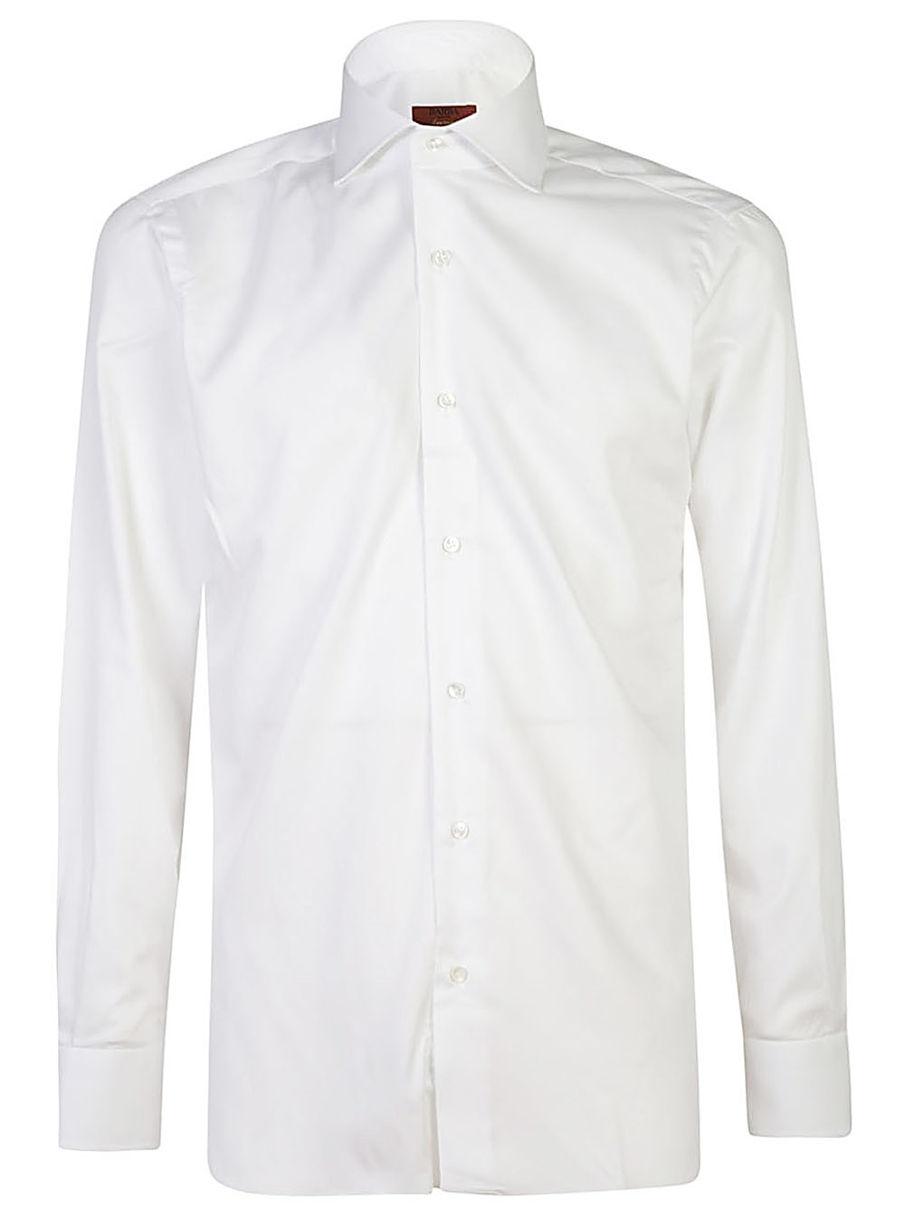 Shop Barba , Camicia Di Cotone In Bianco