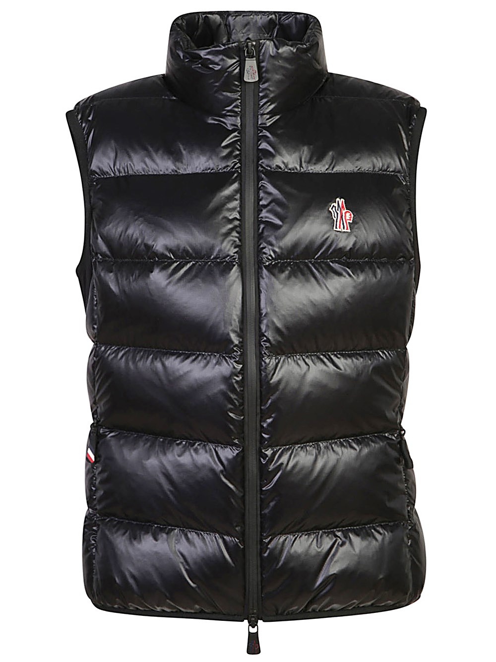 Shop Moncler Grenoble Gilet Trapuntato Grenoble In Nero