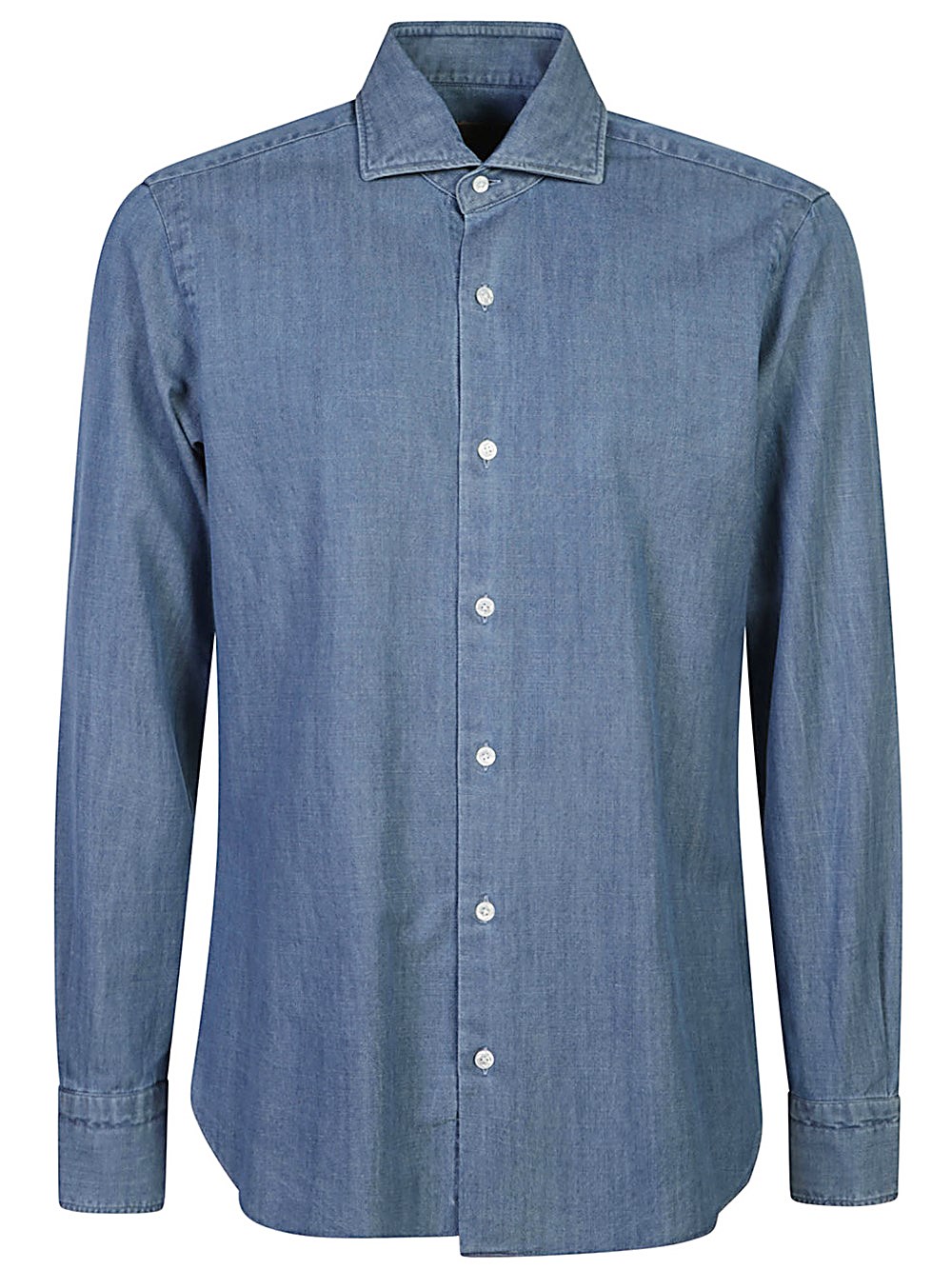 Shop Barba Camicia  In Blu