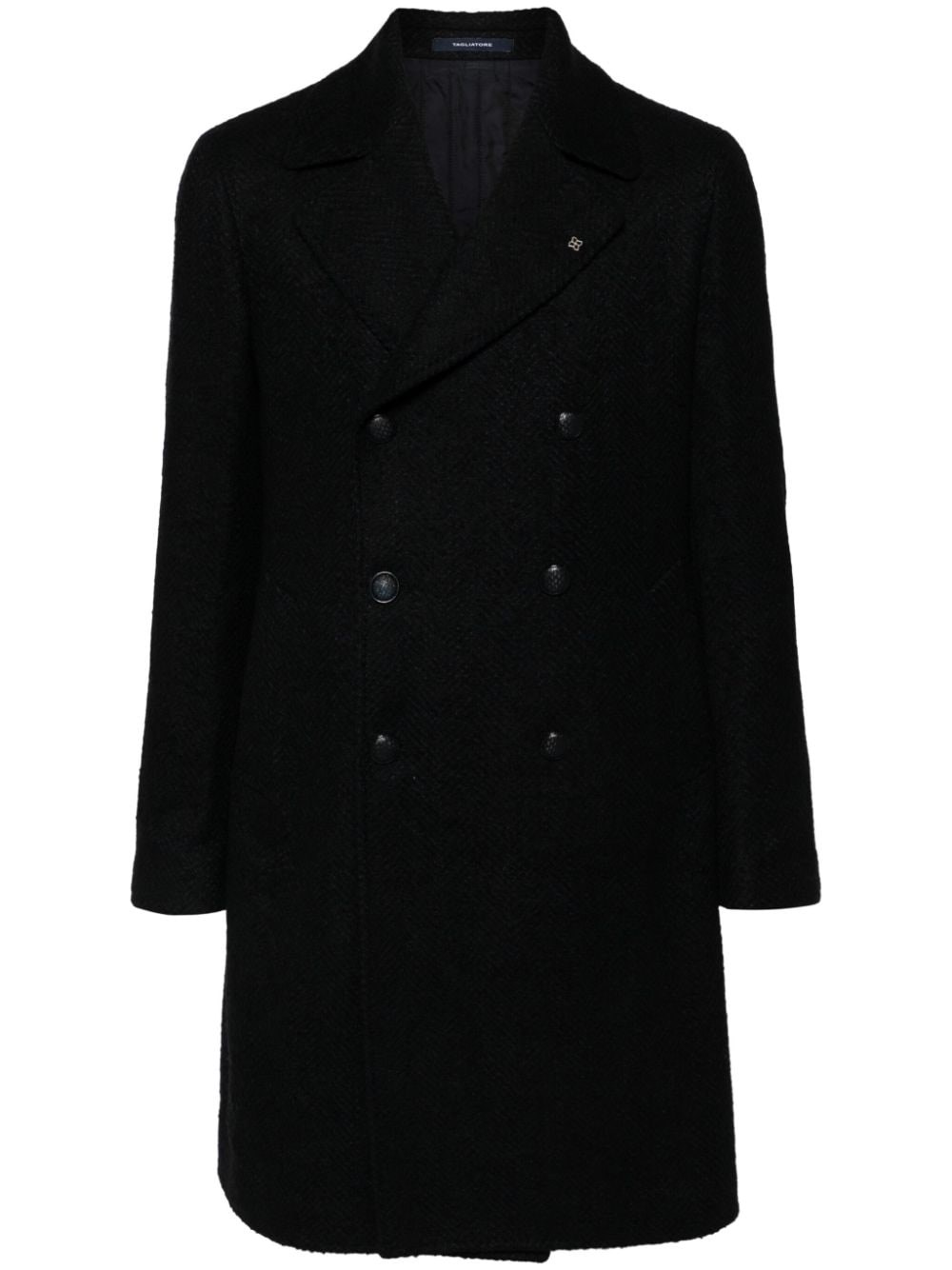 Shop Tagliatore Cappotto Con Spilla In Blu