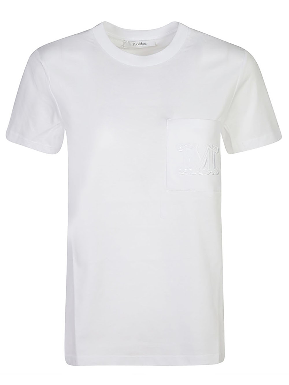 Shop Max Mara T-shirt 's  In Cotone Bianco