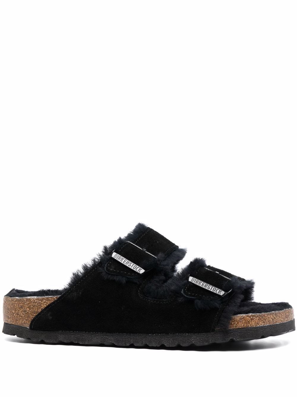 Shop Birkenstock Sandali Arizona In Nero