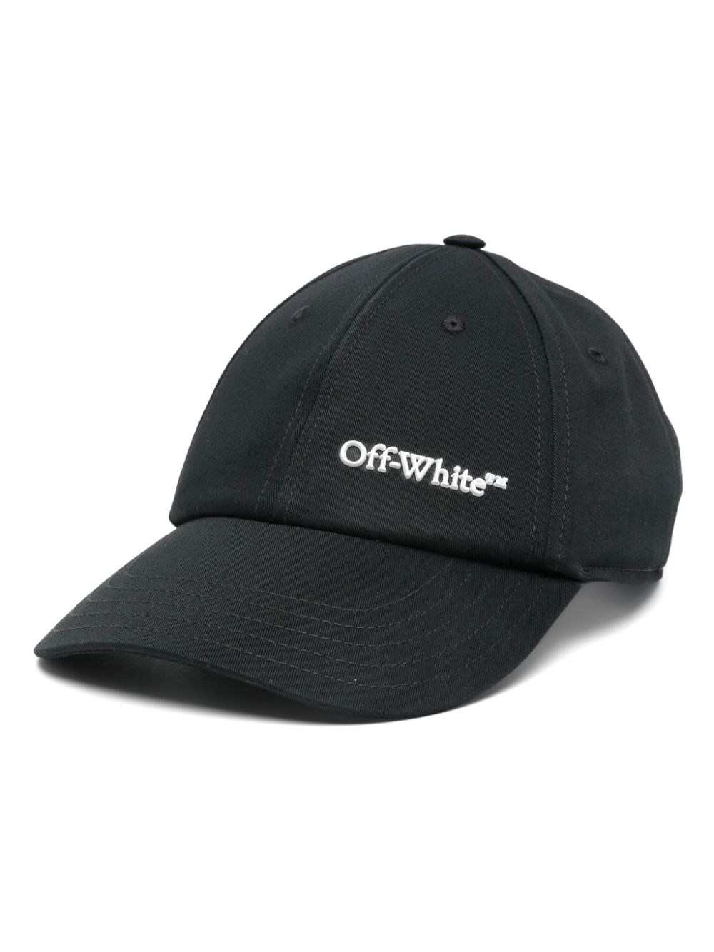 Shop Off-white Cappello Da Baseball Con Logo In Nero