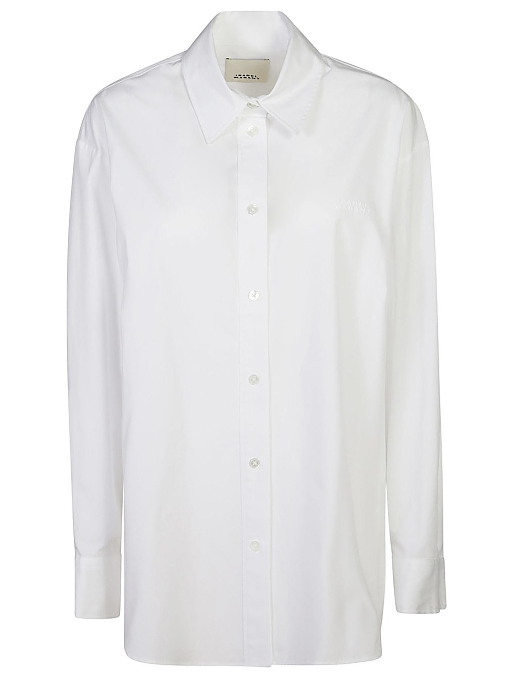 Shop Isabel Marant Camicia Fabriza In Bianco