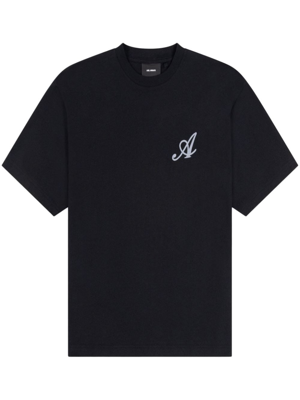 Shop Axel Arigato T-shirt Con Ricamo In Nero