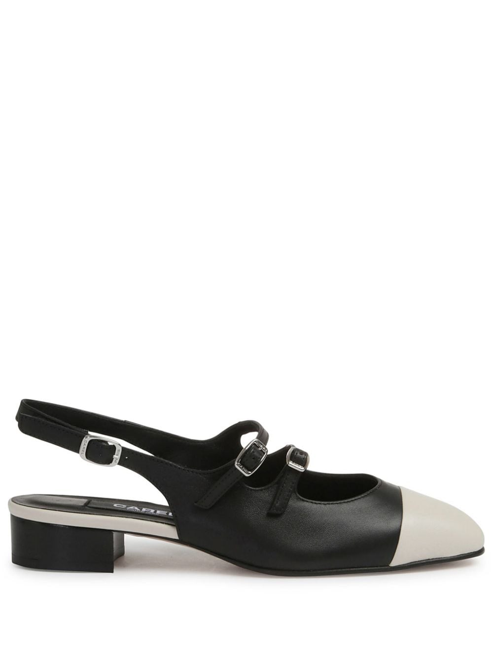 Shop Carel Paris Ballerine Abricot 20mm In Nero