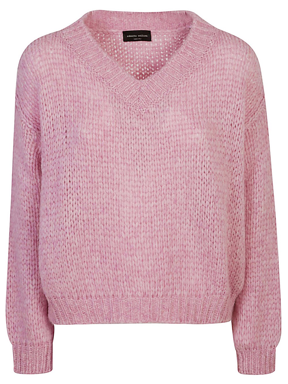 Shop Roberto Collina Maglione In Rosa