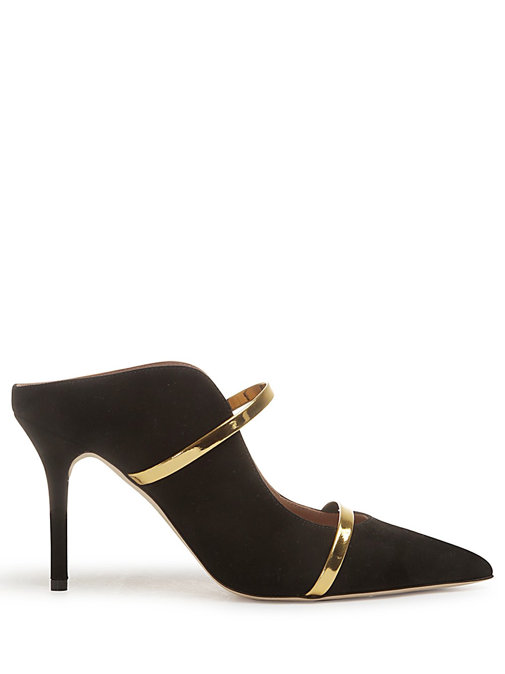 Shop Malone Souliers Mules Maureen 85mm In Nero