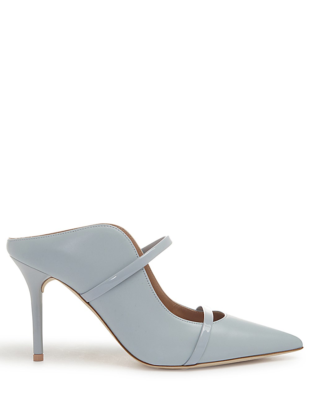 Shop Malone Souliers Mules Maureen 85mm In Blu