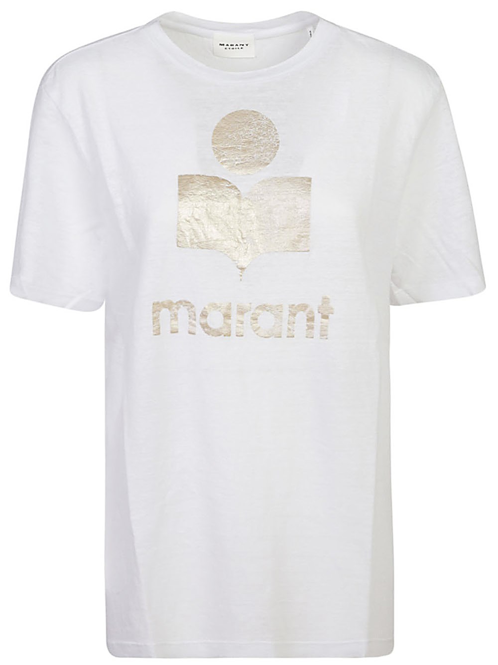 Shop Marant Etoile Marant Étoile T-shirt Zewel In Bianco